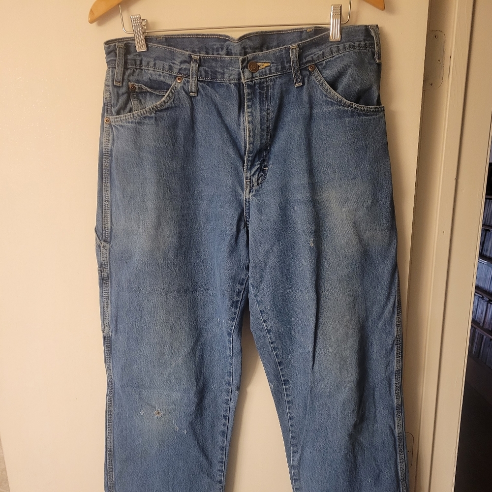 Brand: Dickies, Size: 34X36, Color: Blue jean